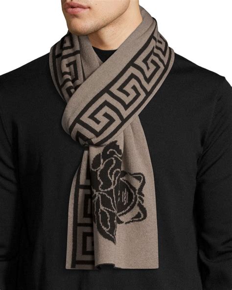 versace neck tie|versace scarves for men.